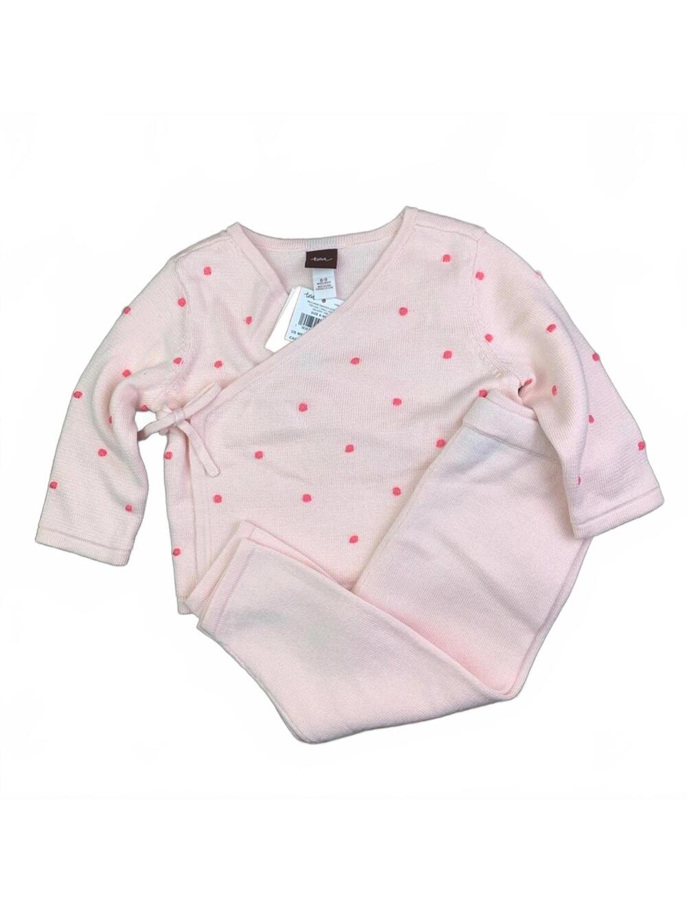 NWT Tea Collection Mila Wrap Sweater Outfit ~ 6-9m